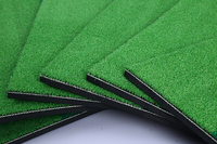 Tapis de frappe de golf pliable pour l'intérieur ou l'extérieur, en SBR souple de 8 mm, économique, pour jardin, 30x60 cm