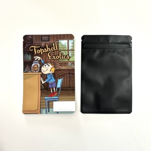 Bolsa de Pie con Acabado Mate Personalizada Wolfun para PA/NY, Empaque para Alimentos y Refrigerios, Impresión por Grabado, Cierre Hermético - Product Image 1