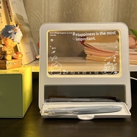 Support de stylo 3D en plastique, petite veilleuse créative, cadeau inspirant pour garçons et filles, décoration motivante pour étudiants, idéal pour un anniversaire