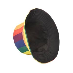 New Design Fashion Unisex <strong>Cheap</strong> Spring Summer Rainbow Pattern Fisher <strong>Bucket</strong> <strong>Hats</strong> Floral Printing <strong>Bucket</strong> <strong>Hat</strong> - Product Image 5