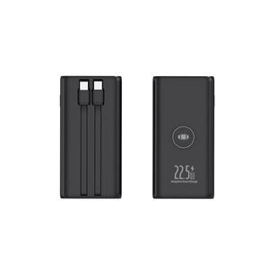 Batterie externe magnétique sans fil mini 10000 mAh avec écran LED portable et câbles intégrés, chargeur 20000 mAh - Product Image 6