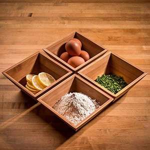 Cuenco de bambú ecológico, cuenco para servir frutas o ensaladas gratis - Product Image 2