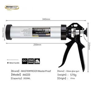 Industrial Grade Professional Stainless Steel <strong>Silicone</strong> Sealant Gun Heavy Duty Manual OEM Caulking <strong>Tool</strong> - Product Image 5