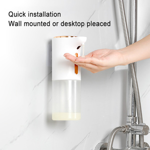 Factory New Hotel Touchless Hand <strong>Soap</strong> Shower Gel Shampoo Dispenser Automatic <strong>Liquid</strong> <strong>Soap</strong> Dispenser ABS Material for Bathroom <strong>Use</strong> - Product Image 3