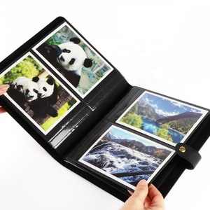 Album <span class=keywords><strong>photo</strong></span> pour bébé avec <span class=keywords><strong>couverture</strong></span> en cuir souple PU <span class=keywords><strong>personnalisé</strong></span>, format A5, 2 pochettes, impression de <span class=keywords><strong>couverture</strong></span>, albums <span class=keywords><strong>photo</strong></span> mignons avec des animaux - Product Image 4