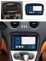Para Benz SL R230 SL350 SL500 SL55 SL600 SL65 Android 12 Monitor de coche carplay DSP RDS GPS construido en 2din radio reproductor de dvd 5,1 HIFI