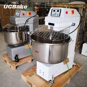 La boulangerie commerciale a utilisé la machine de mélangeur de pâte en spirale de 50 kilogrammes pour l'équipement de cuisson de mélangeur de pâte à pain