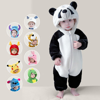 Combinaisons pour bébés, vêtements pour bébés, costume d'animal en 3D, combinaison pour enfants, tout-petits de 3 à 24 mois, combinaisons en peluche pour le printemps et l'automne, vente en gros, unisexe