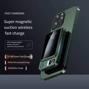 Cargador Portátil Mini de 5000 mAh, Banco de Energía con Carga Inalámbrica Magnética, Batería Externa de Carga Rápida PD20w, Banco de Energía de 10000 mAh - Product Image 2
