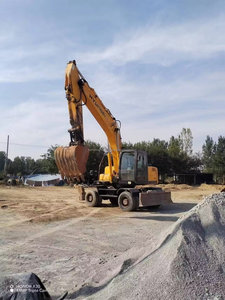 Hyundai 210w-7 excavatrice originale de roue de peinture pelle sur roue de 20 tonnes de Corée 210w-7 210w-9 remise de prix bon marché à vendre - Product Image 5