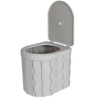 Randonnée Plage Bateau Longue Conduite Voyage Porta Pot Caravane Camper Tabouret Remorque En Plastique Portable Toilettes Camping Toilette Extérieure