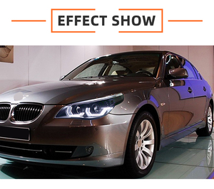 MJ Cho BMW 5 Series <span class=keywords><strong>E60</strong></span> Đèn Pha 2003 2010 <span class=keywords><strong>E60</strong></span> Phía Trước Ánh Sáng Nâng Cấp BMW Đầu Ánh Sáng Xe Ống Kính Phụ Kiện <span class=keywords><strong>E60</strong></span> LED Đèn Pha - Product Image 6