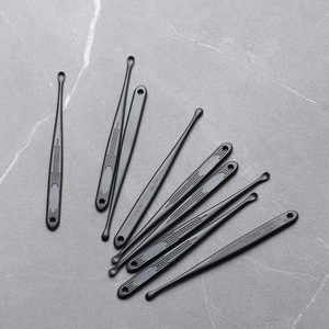 In stock: old-fashioned plastic handle <b>ear</b> <b>pick</b>, portable household stainless steel colored <b>ear</b> <b>pick</b>, family-sized <b>ear</b> cleaning - Product Image 1
