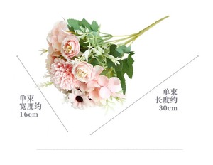 Bán Buôn Hỗn Hợp Hoa Hồng Nhân Tạo Bó Hoa Cho Cô Dâu Chủ Vòng Hoa Cưới Trang Trí Nội Thất Trung Tâm 7 - Product Image 2