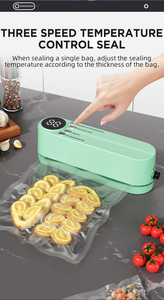 Machine de mise <span class=keywords><strong>sous</strong></span> <span class=keywords><strong>vide</strong></span> alimentaire portable et compacte |   Scelleuse <span class=keywords><strong>sous</strong></span> <span class=keywords><strong>vide</strong></span> rechargeable <span class=keywords><strong>pour</strong></span> la cuisine, <span class=keywords><strong>pour</strong></span> un usage domestique - Product Image 4