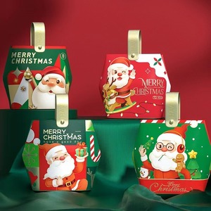 <b>Christmas</b> Candy <b>Boxes</b> Santa Claus Gift <b>Boxes</b> for Holiday Party Favors - Product Image 1