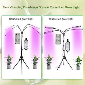 Lampada LED per Coltivazione Indoor a 4 Teste con Dimmer, Spettro Completo, 63 Pollici, Vendita all'Ingrosso, con Supporto Treppiede - Product Image 2