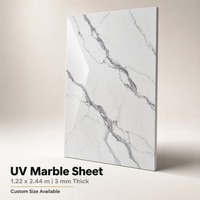 Panneau mural en PVC imperméable, de luxe, moderne, résistant à l'humidité, sans formaldéhyde, pour mur de fond
