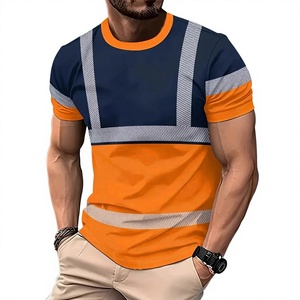 T-shirt décontracté TUME, nouvelle collection, imprimé numérique 3D, manches courtes, coupe ample, séchage rapide et respirant - Product Image 1