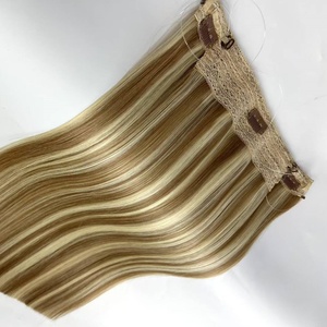 Nouvelles <span class=keywords><strong>extensions</strong></span> de cheveux, <span class=keywords><strong>extensions</strong></span> de cheveux à clips, <span class=keywords><strong>halo</strong></span>, 100% cheveux humains, invisibles, sans couture, <span class=keywords><strong>extensions</strong></span> de cheveux en ligne de pêche - Product Image 4