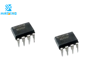 20 piezas de temporizador DIP-8 NE555 <span class=keywords><strong>555</strong></span> IC, nuevo circuito de temporización de precisión, <span class=keywords><strong>oscilador</strong></span>, módulo generador de pulsos para proyectos electrónicos - Product Image 1