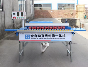 เครื่องปิดขอบไม้ PVC อัตโนมัติสำหรับงานเฟอร์นิเจอร์ไม้ พร้อมฟังก์ชั่นซ่อมแซมและปิดขอบไม้แบบเส้นตรง - Product Image 2