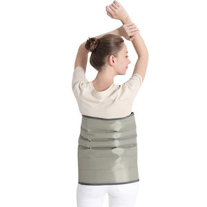 เครื่องนวดขาแอร์เวฟสีเทา รองเท้าบู๊ตบีบอัดอากาศ อุปกรณ์นวดบำบัดด้วยแรงดันอากาศ ตัวตั้งเวลาอัจฉริยะ 5.65 กก. - Product Image 1