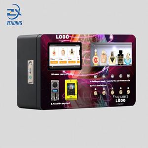 Máquina expendedora automática personalizada de muestras de perfumes, aceites y fragancias, con pago con monedas, tarjetas, efectivo y tarjetas de crédito, modelo Only Coin Card Standing Credit Fully Xyz Cash, para pequeños perfumes en aerosol. - Product Image 1