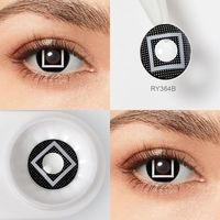 PSEYECHE Lensa Kontak Halloween Terbaru Lensa Kontak Kosmetik Lensa Kontak Crazy Eyes Sharingan