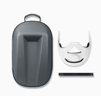 Étui de transport personnalisé pour casque VR en PU avec fermeture éclair, coque rigide antichoc, sac de rangement de voyage, étui de protection portable
