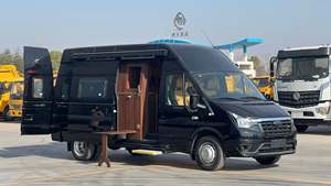 <span class=keywords><strong>Autocaravanas</strong></span> de marca china, autocaravana clásica de color negro, autocaravana para 6 pasajeros con cama grande - Product Image 2