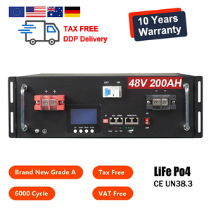 ชั้นวาง30Kwh 20kwh 5kwh 10kwh LiFePO4แบตเตอรี่300ah 200ah 100AH 48V สำหรับเก็บพลังงาน - Product Image 5