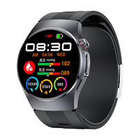 Reloj Inteligente S201 para Hombre y Mujer, Pantalla AMOLED de 1.56 Pulgadas, Asistente de Voz Inteligente, Bomba de Aire, ECG, Monitoreo del Sueño