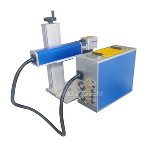 Graveur laser à fibre abordable 30W, <span class=keywords><strong>niveau</strong></span> d'entrée, pour l'impression de plaques signalétiques en aluminium et plastique - Product Image 5