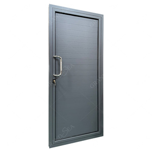 Portes <span class=keywords><strong>d</strong></span>'<span class=keywords><strong>entrée</strong></span> <span class=keywords><strong>d</strong></span>'appartement en aluminium à profil de construction, prix économique - Product Image 3