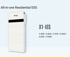 Système de stockage d'énergie solaire domestique tout-en-un <span class=keywords><strong>SolaX</strong></span> X1-IES 5kW 10kWh IP66 étanche monophasé empilable LFP - Product Image 6