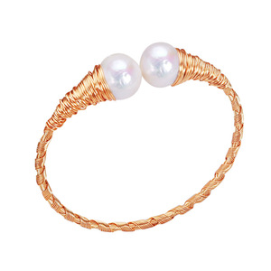 Pulsera de Perlas de Agua Dulce Barrocas de Alta Calidad de Zhuji, Diseño Retro de Estilo Coreano, Pulseras de Moda Hechas a Mano - Venta al por Mayor - Product Image 5