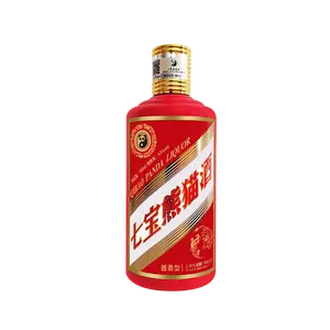 mellow bottles of Chinese liquor maotai flavor 500ml/bottle Shanghain Local Brand Qibao Panda