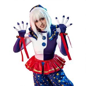 Traje de Cosplay de Payaso Echo con Estampado de Spandex para Disfraz de Halloween, Conjunto Completo con Pantalones - Product Image 2
