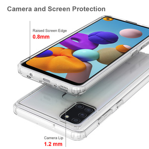 Per <span class=keywords><strong>Samsung</strong></span> Galaxy A21s custodia per telefono 1.5mm di spessore acrilico antiurto trasparente Cover posteriore per <span class=keywords><strong>Samsung</strong></span> Galaxy A21S A05 A03S - Product Image 2