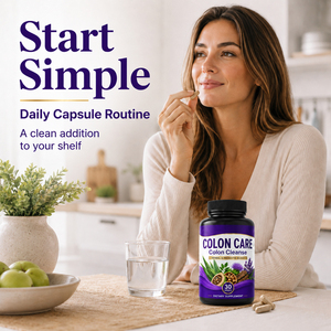 Offre Spéciale : Capsules Détox Nettoyantes pour le Côlon en 15 Jours – Biologiques, Véganes, Faible Teneur en Sucre, 30 Capsules, Sans Gluten – Soutien Immunitaire et Santé Intestinale pour Adultes - Product Image 3
