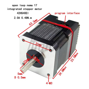 42HS40EI 2-Phase Open Loop Integrated <b>Stepper</b> <b>Motor</b> NEMA 17 0.48N.m Torque Hybrid Engineering Vehicles Off-Road Vehicles - Product Image 5
