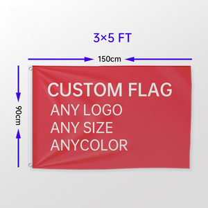 Double Sided logo sang trọng kinh doanh quảng cáo Nylon <span class=keywords><strong>Polyester</strong></span> biểu ngữ tường cờ tùy chỉnh 3x5 cờ quốc gia các nhà sản xuất - Product Image 5