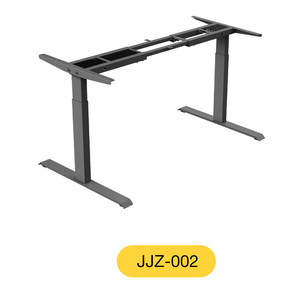 قاعدة طاولة كهربائية حديثة قابلة للتمديد وضبط الارتفاع بمحرك واحد، هيكل من الفولاذ الكربوني، نطاق رفع 760-1200 مم - Product Image 5