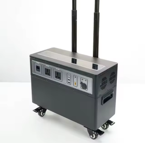 Station d'alimentation portable 2304WH avec batterie LiFePO4, sortie onde sinusoïdale pure, générateur 2000W, batterie de stockage d'énergie - Product Image 4