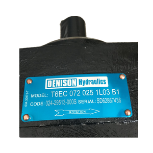 Parker Denison T6CC T6DC T6EC T6ED T6EE pompe idrauliche a palette T6EE-062-052-2L14-A13-M0 + T6CC-022-017-3L03-C10M - Product Image 5
