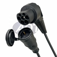 Câble de charge AOTAI Type 2 mâle 16A 1 phase - 1 prise EU 0,5M