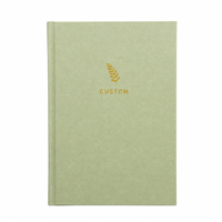 Carnet personnalisé avec couverture en lin, 80 feuilles, pour l'école, le bureau, l'écriture, fournisseur de papeterie