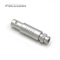 Connecteur auto-bloquant push-pull de qualité industrielle PSCCONN série S 0S 1S 4 broches, BFFA.0S.304.CPAC42, BFFA.1S.304.CPAC52