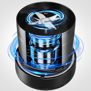 Mixeur Portable USB/à Piles pour Shakes et Smoothies, Capacité 16 Oz, 6 Lames, Broyeur de Glace, Nettoyage en un Clic, Idéal pour Voiture et Extérieur - Product Image 3
